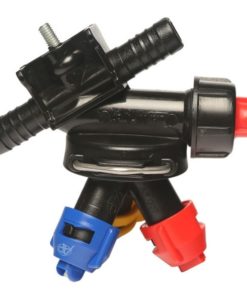 Головка (форсунка) тройная проходная для опрыскивателя