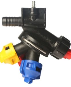 Головка (форсунка) тройная концевая для опрыскивателя