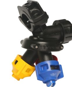 Головка (форсунка) для опрыскивателя тройная