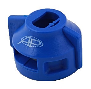 Колпачок распылителя синий (гайка байонетная)