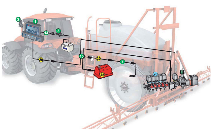 Компьютер на опрыскиватель Bravo-180 ARAG — изображение 2