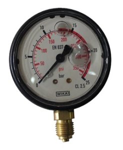 Манометры с глицериновым наполнением