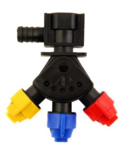 Головка (форсунка) маятниковая концевая тройная